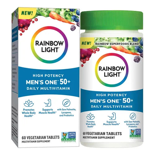 Rainbow Light: Men’s One™ 50+ Daily Multivitamin