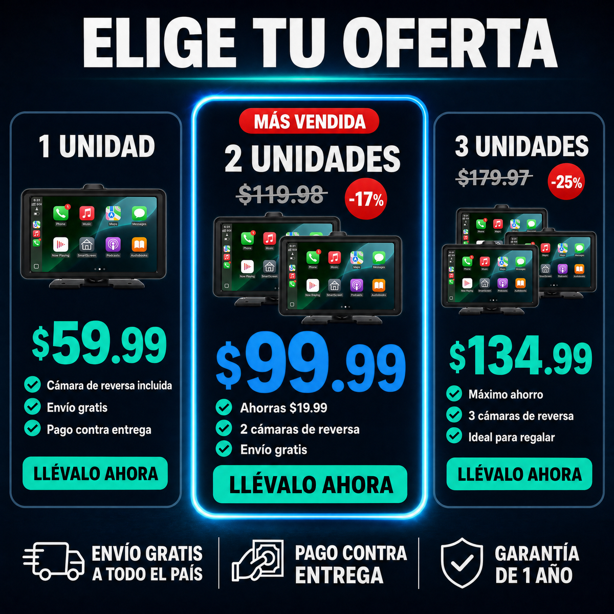 CAR PLAY RADIO - OFERTA