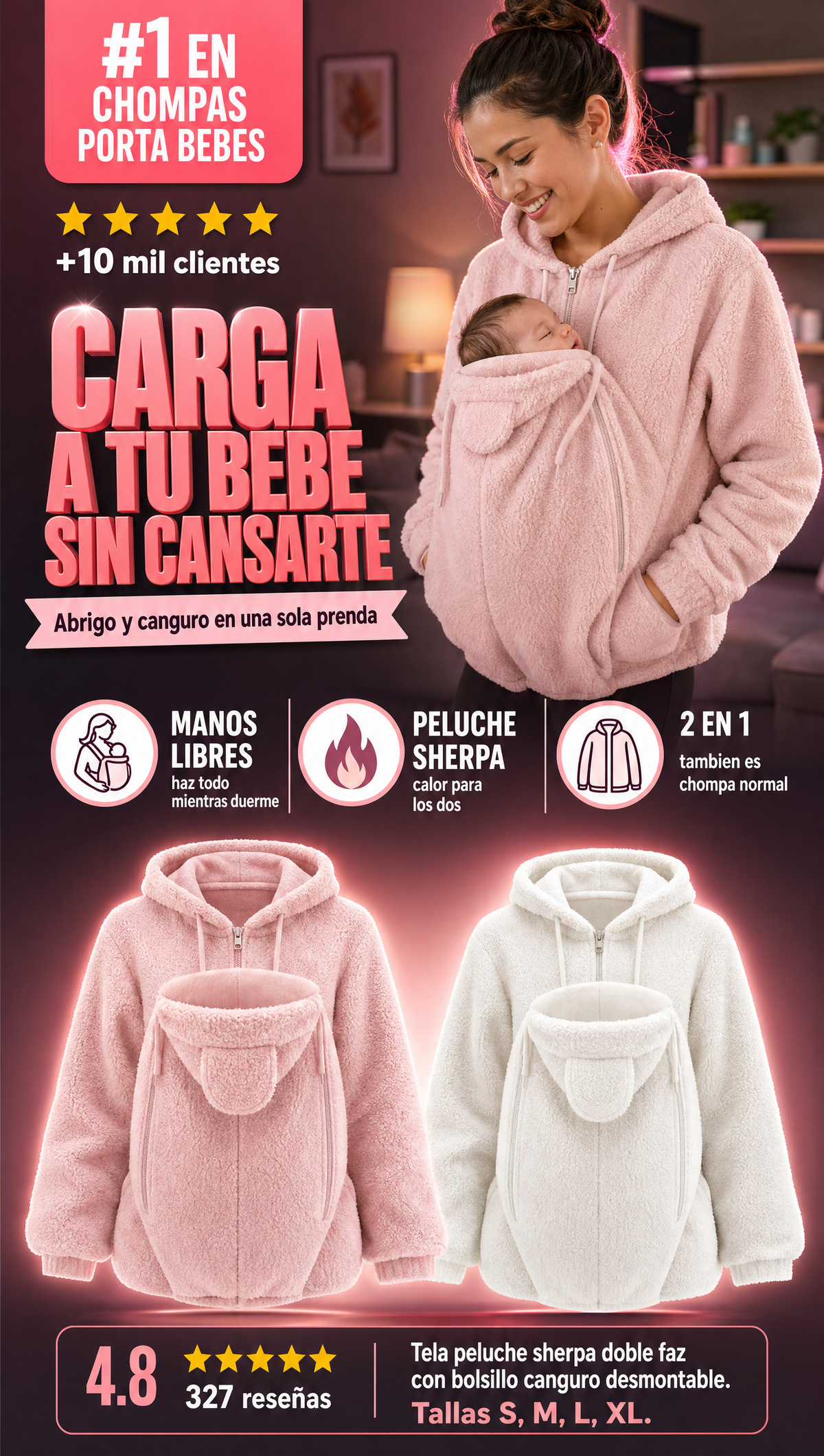 Chompa Porta Bebes - portada