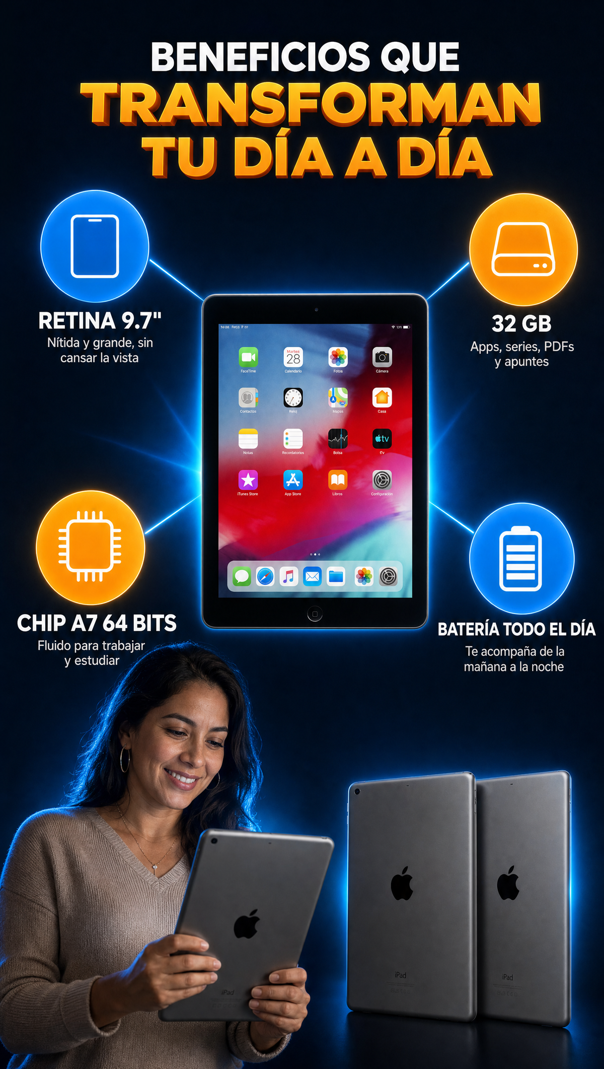iPad Air - Beneficios