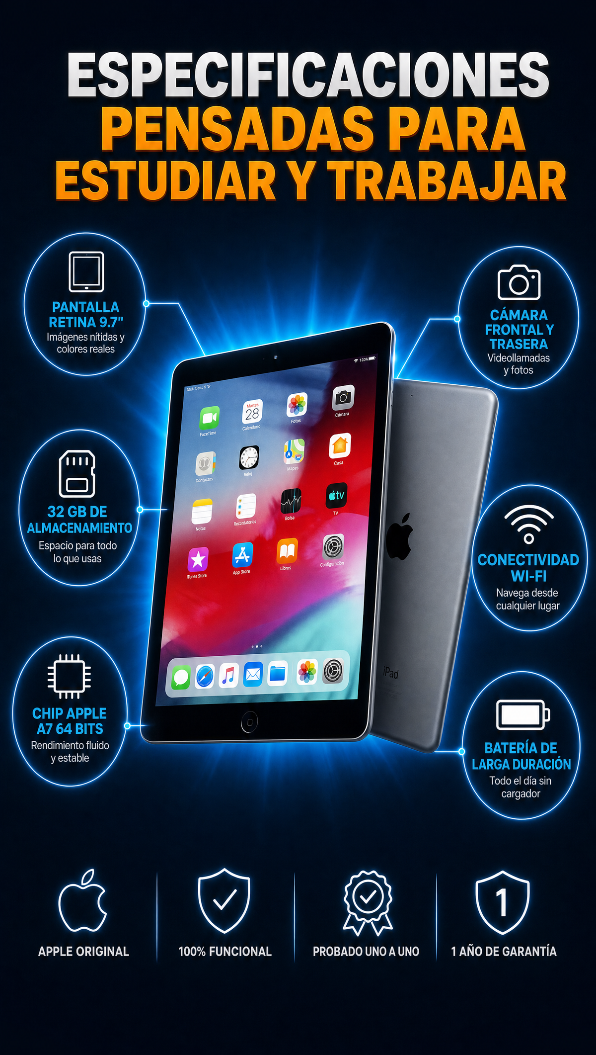 iPad Air - Especificaciones