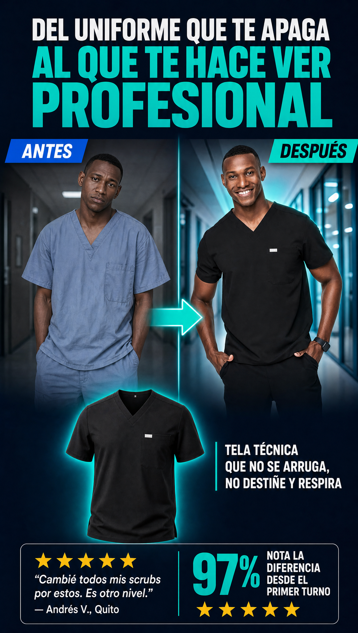 SCRUB FIGS - ANTES DESPUES