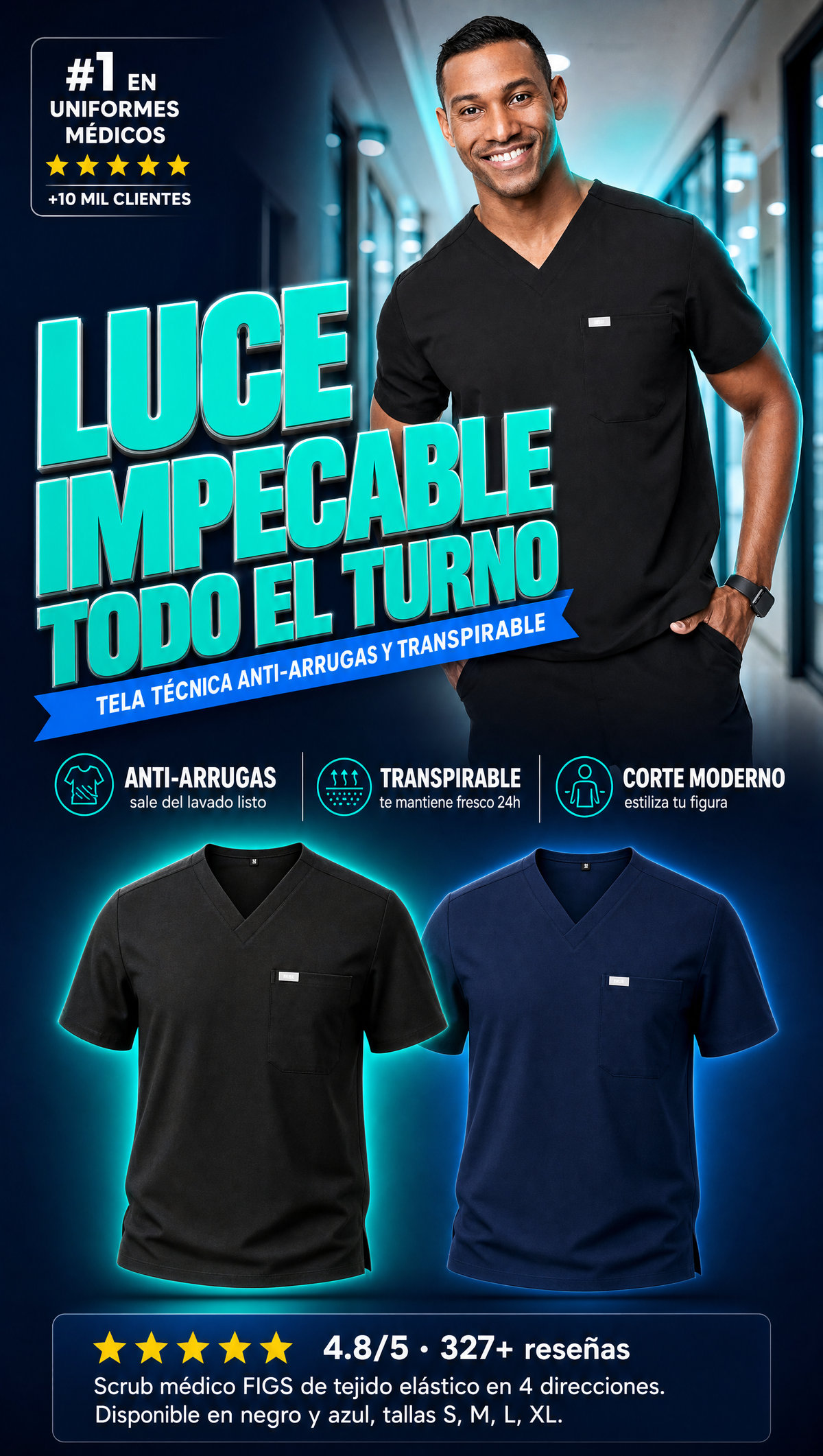 SCRUB MEDICO FIGS - PORTADA