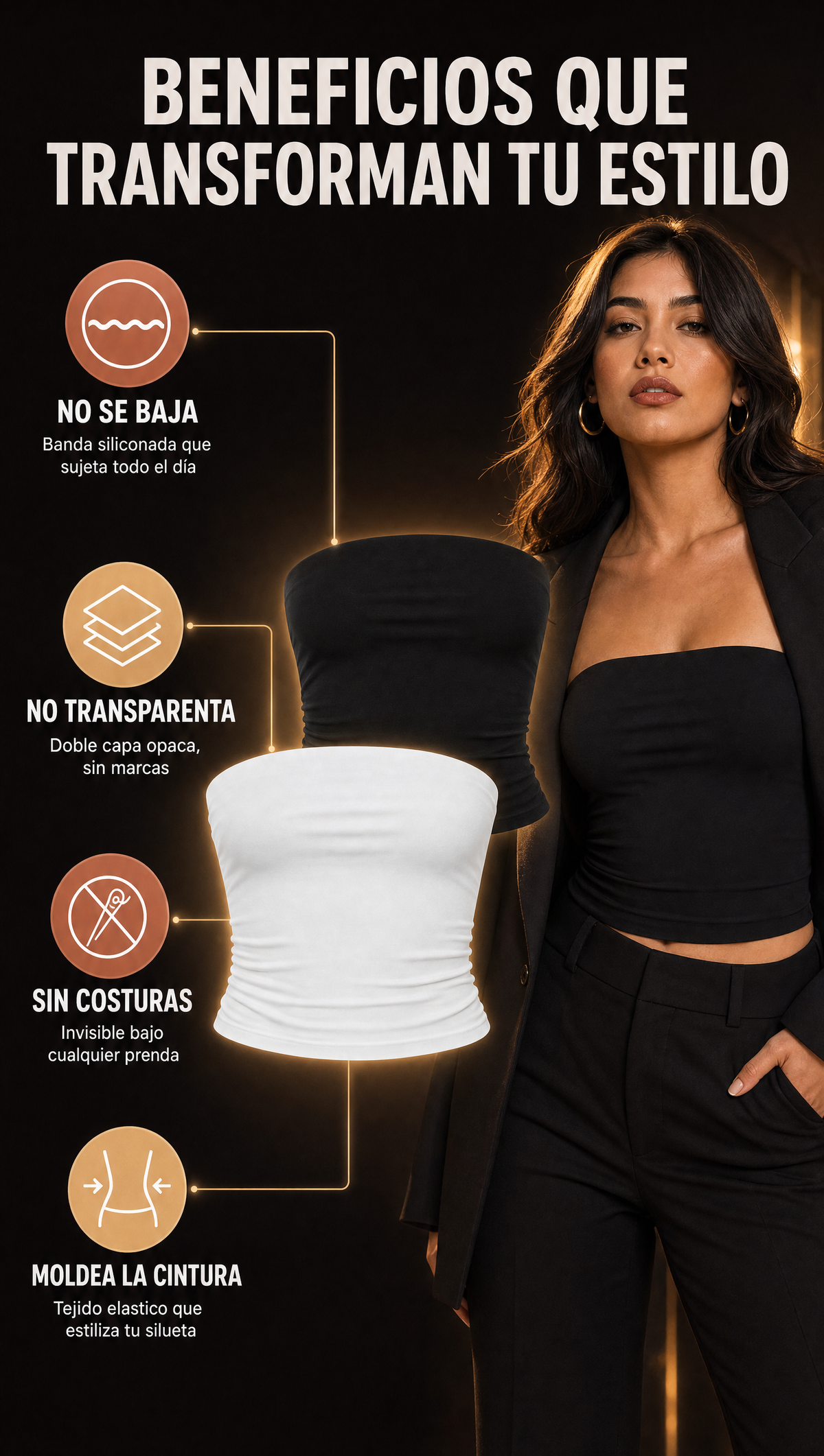 Landing Top de tubo - Beneficios