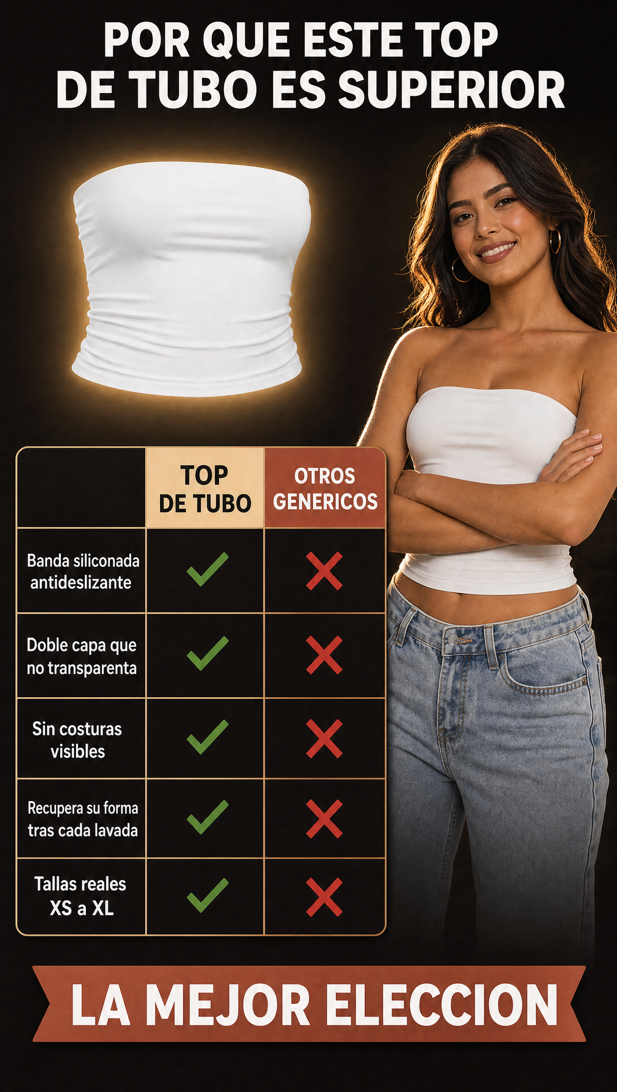 Landing Top de tubo - Tabla comparativa
