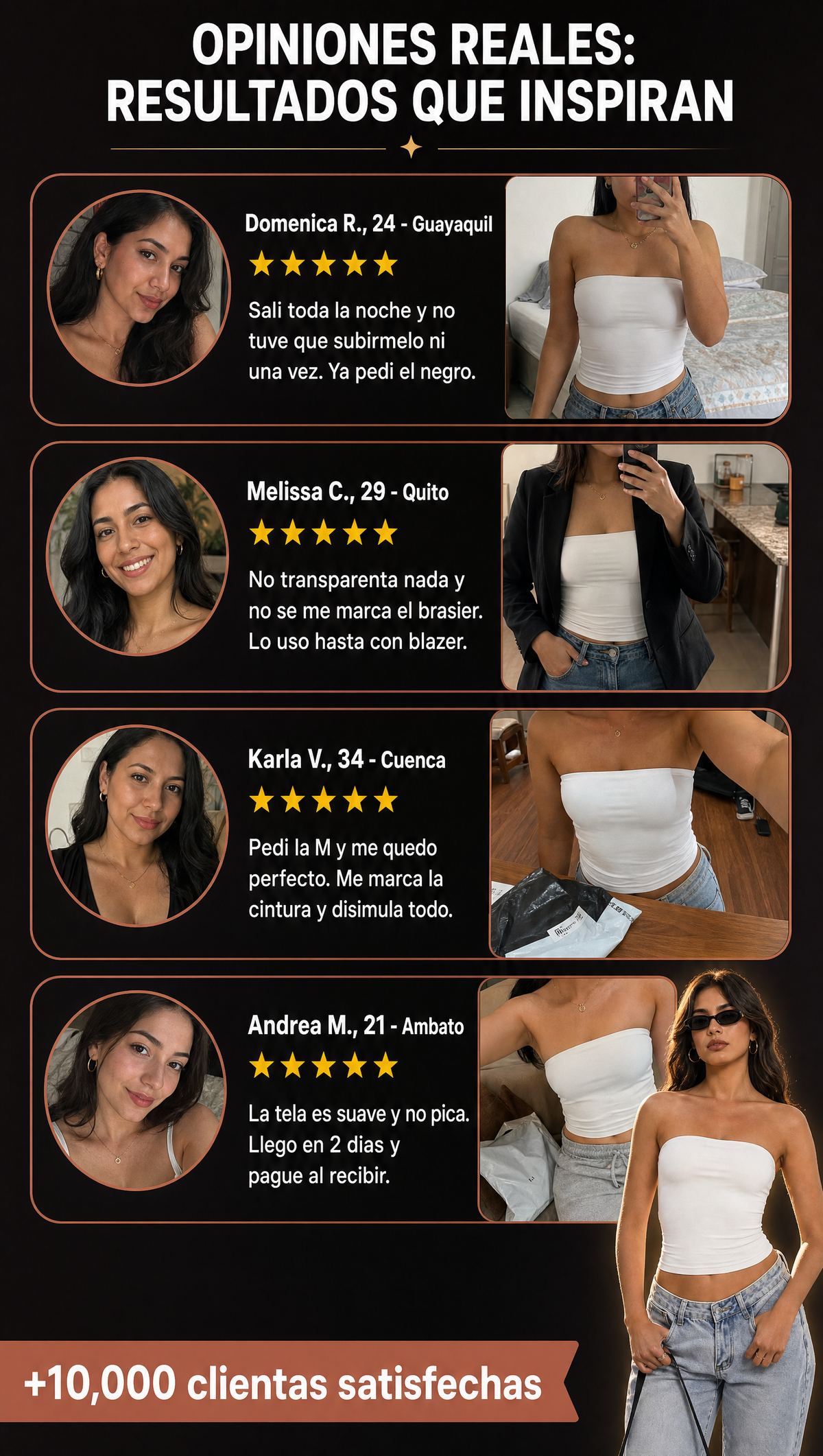 Landing Top de tubo - Testimonios